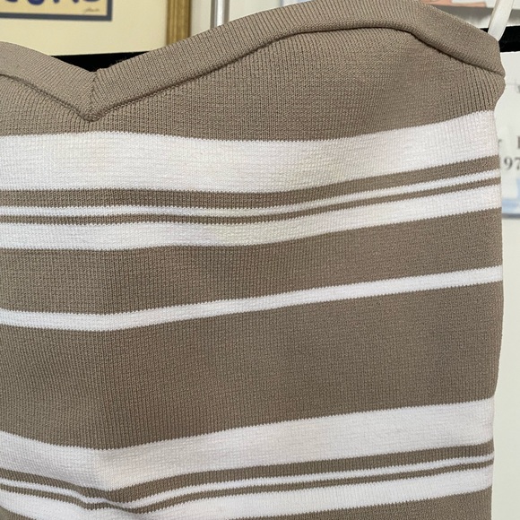 Babaton Olaf Knit strapless tube Top  - size S - Picture 3 of 5